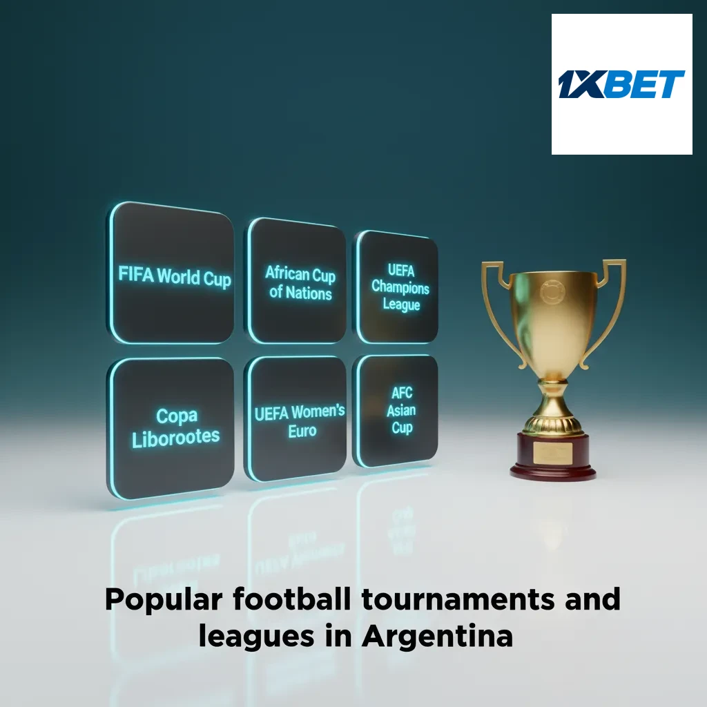 Argentina football tournaments and betting: World Cup, Libertadores; Liga Profesional, Copa de la Liga, Copa Argentina.
