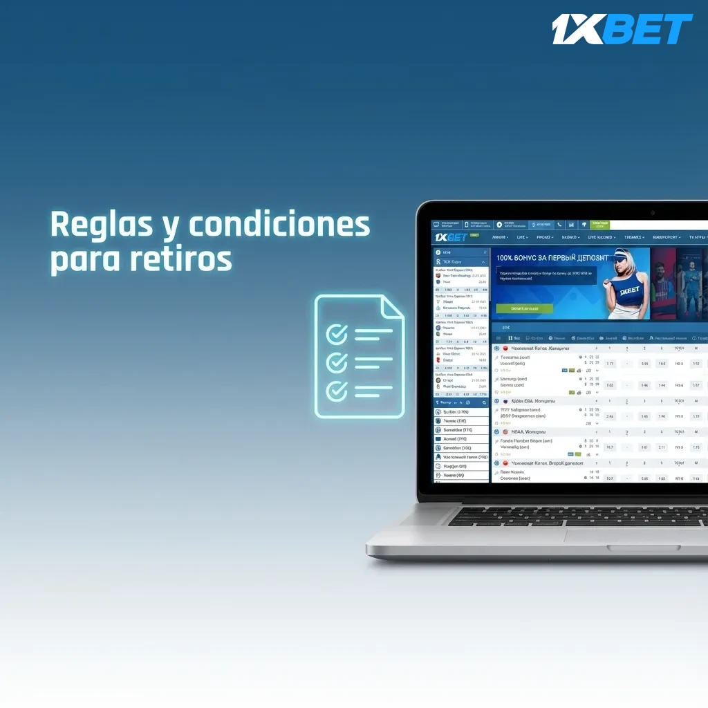 Ilustración de reglas de retiro: identidad verificada, mismo método de pago, límites y condiciones de bono en Argentina