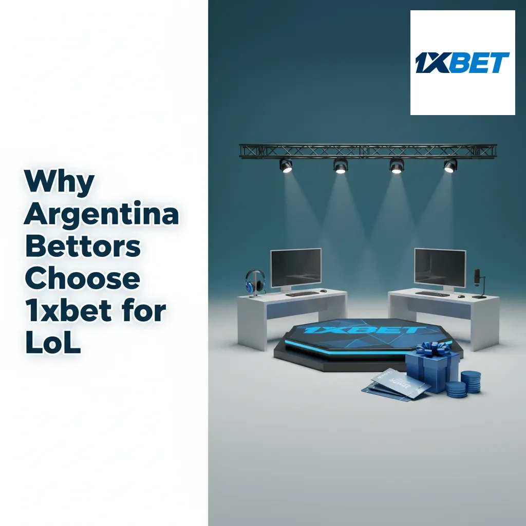 1xbet LoL Argentina: 120% bonus up to $400, ARS payments, high odds, deep markets, live betting, cash out, 24/7 support.