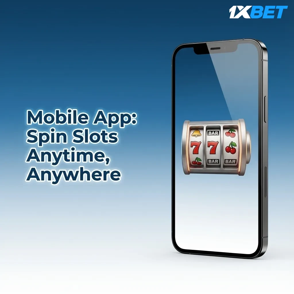 Mobile casino app interface showing slot game library on smartphone with navigation menu and game thumbnails