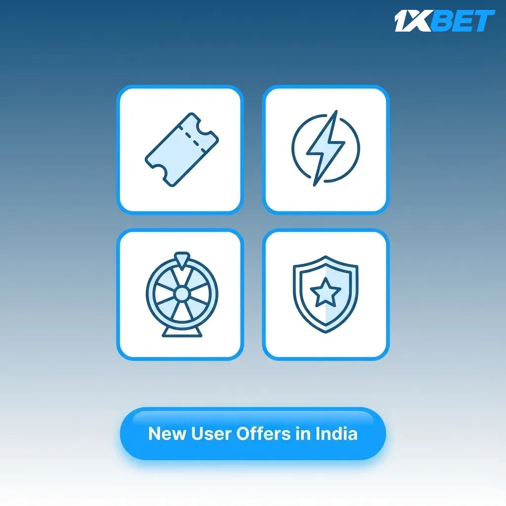 New user offers in India: 120% welcome bonus up to ₹33,000 for casino or sports betting with first deposit.