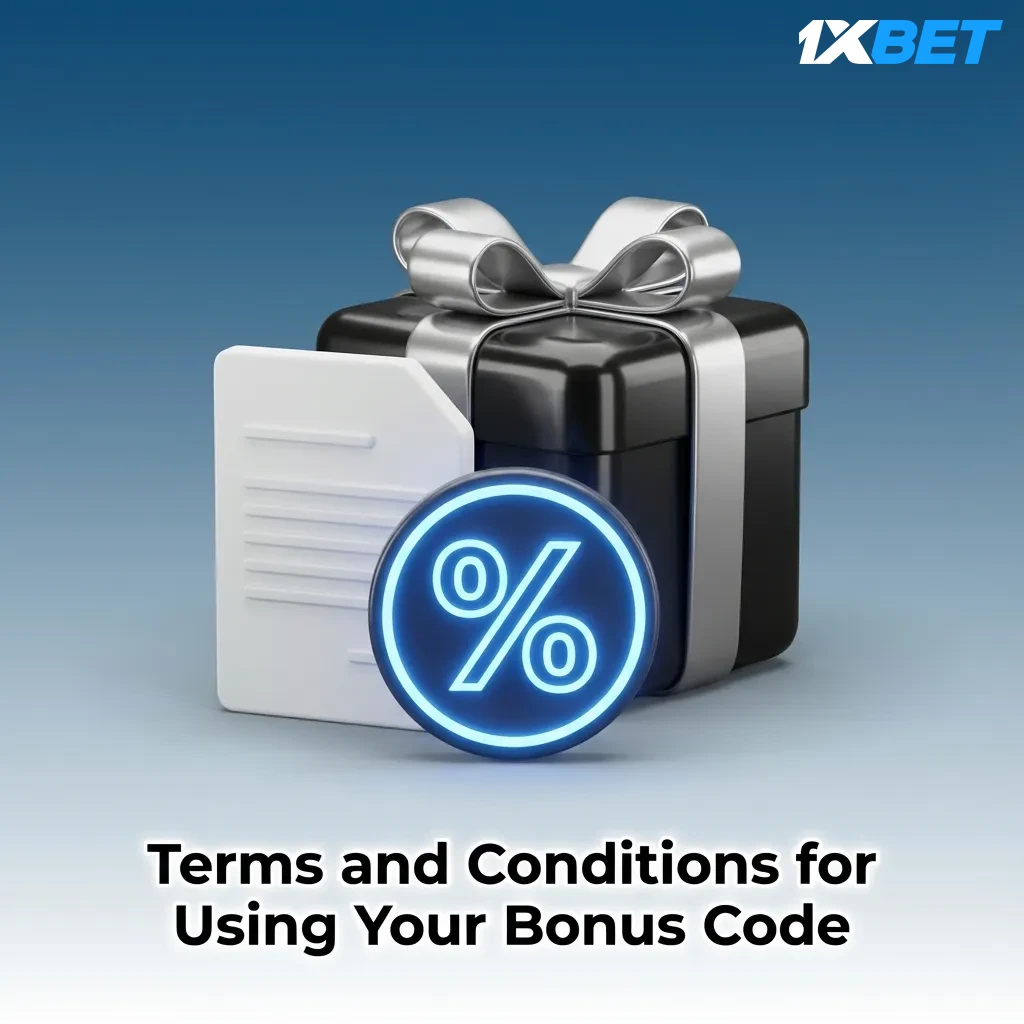 Terms and conditions page showing bonus code requirements including deposit, wagering, and verification rules