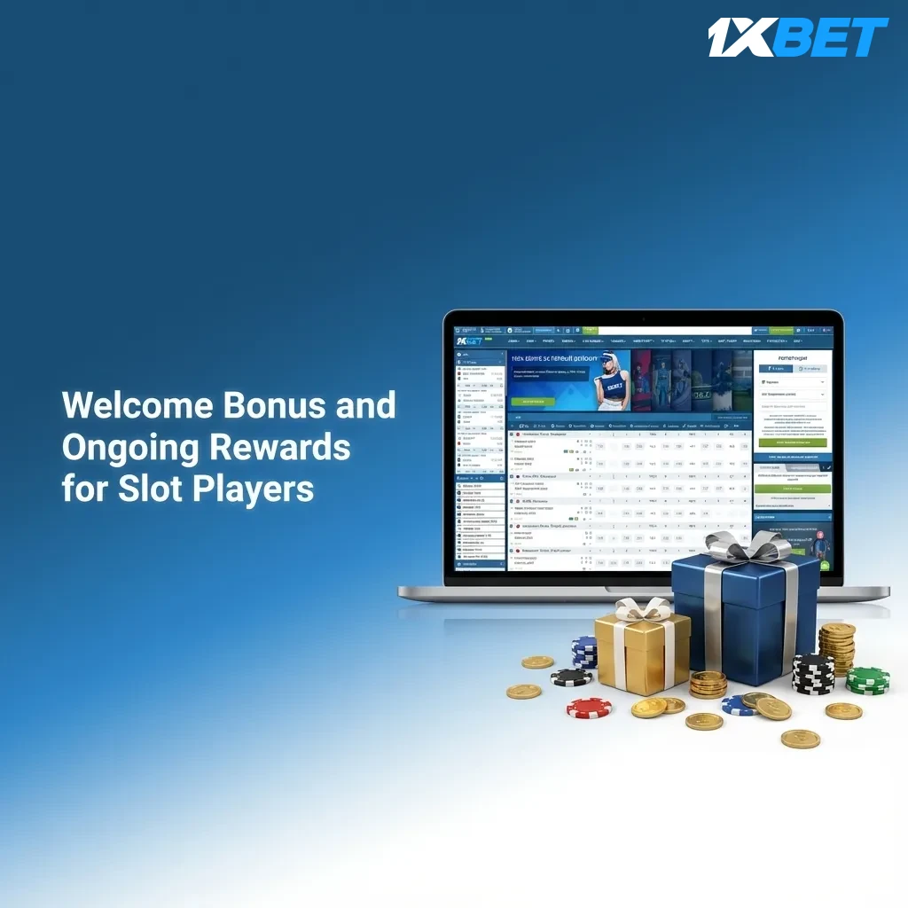 Casino welcome bonus showing 120% match up to ₹33,000 INR for new slot players with ongoing rewards and loyalty benefits