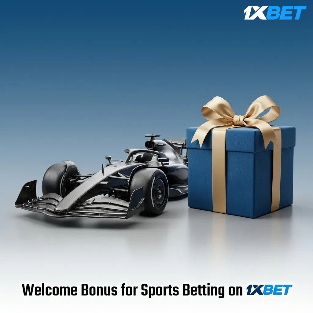 1xbet sports betting welcome bonus up to ₹26,000 for new Indian users with Formula 1 betting markets included