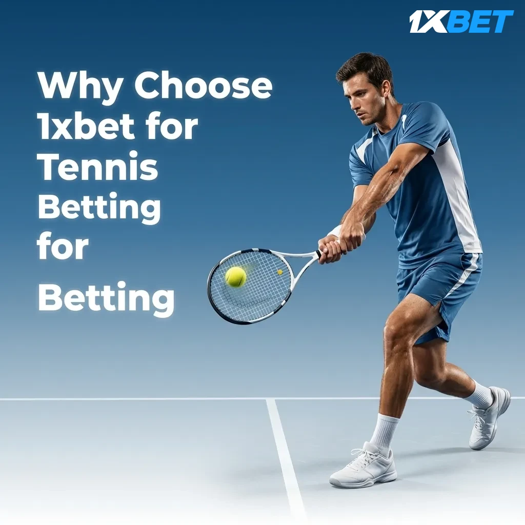 1xbet tennis betting platform showing live odds, multiple markets, and mobile streaming features for Indian bettors