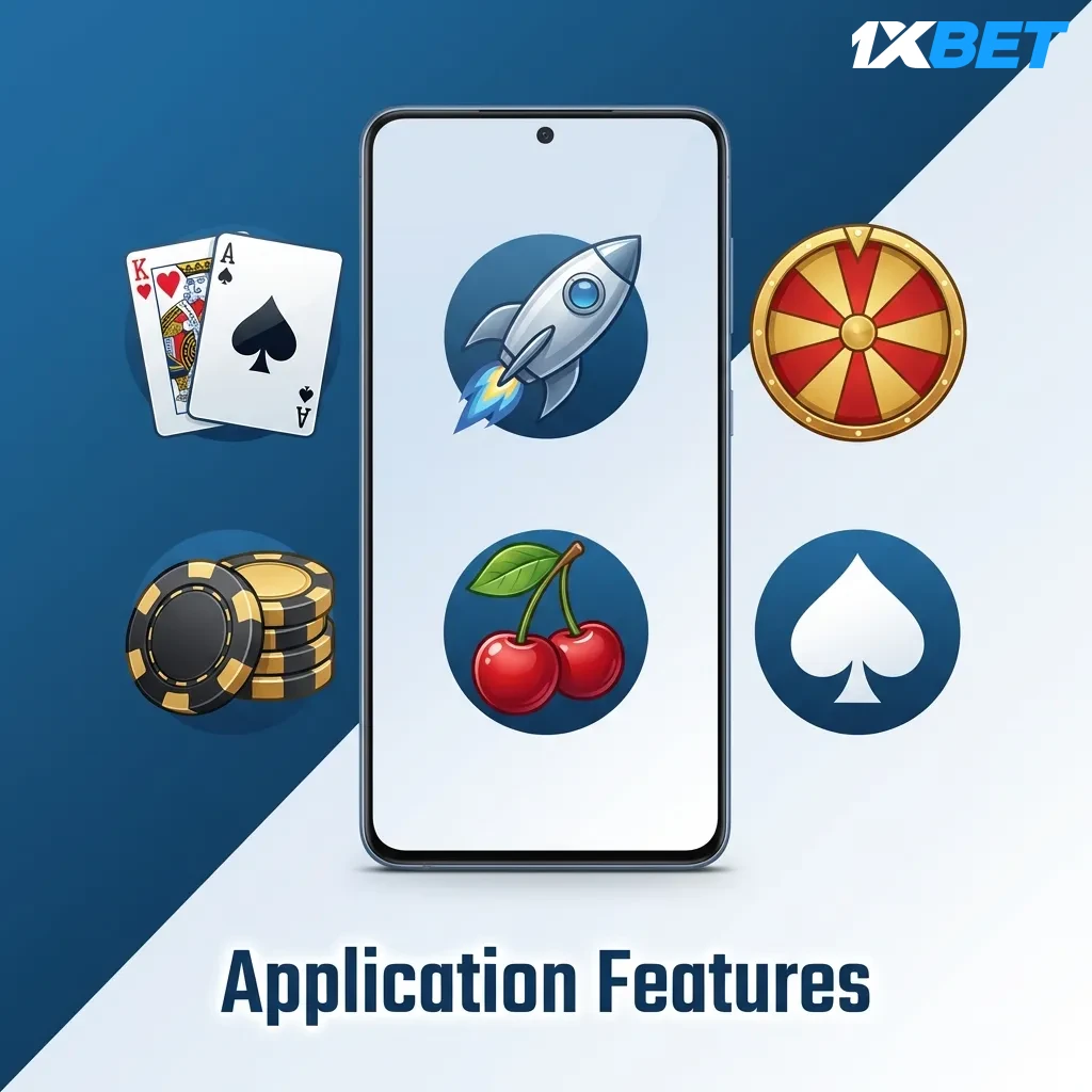 Mobile betting app interface showing live odds, casino games, payment options, and notification settings on smartphone