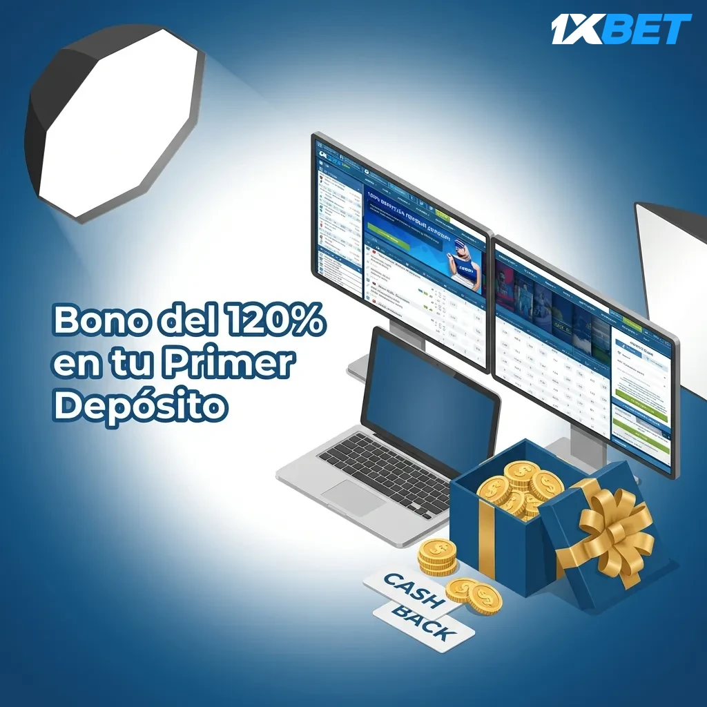 Welcome bonus of 120% up to $80,000 ARS on first deposit for sports betting or casino games with specific wagering requirements.