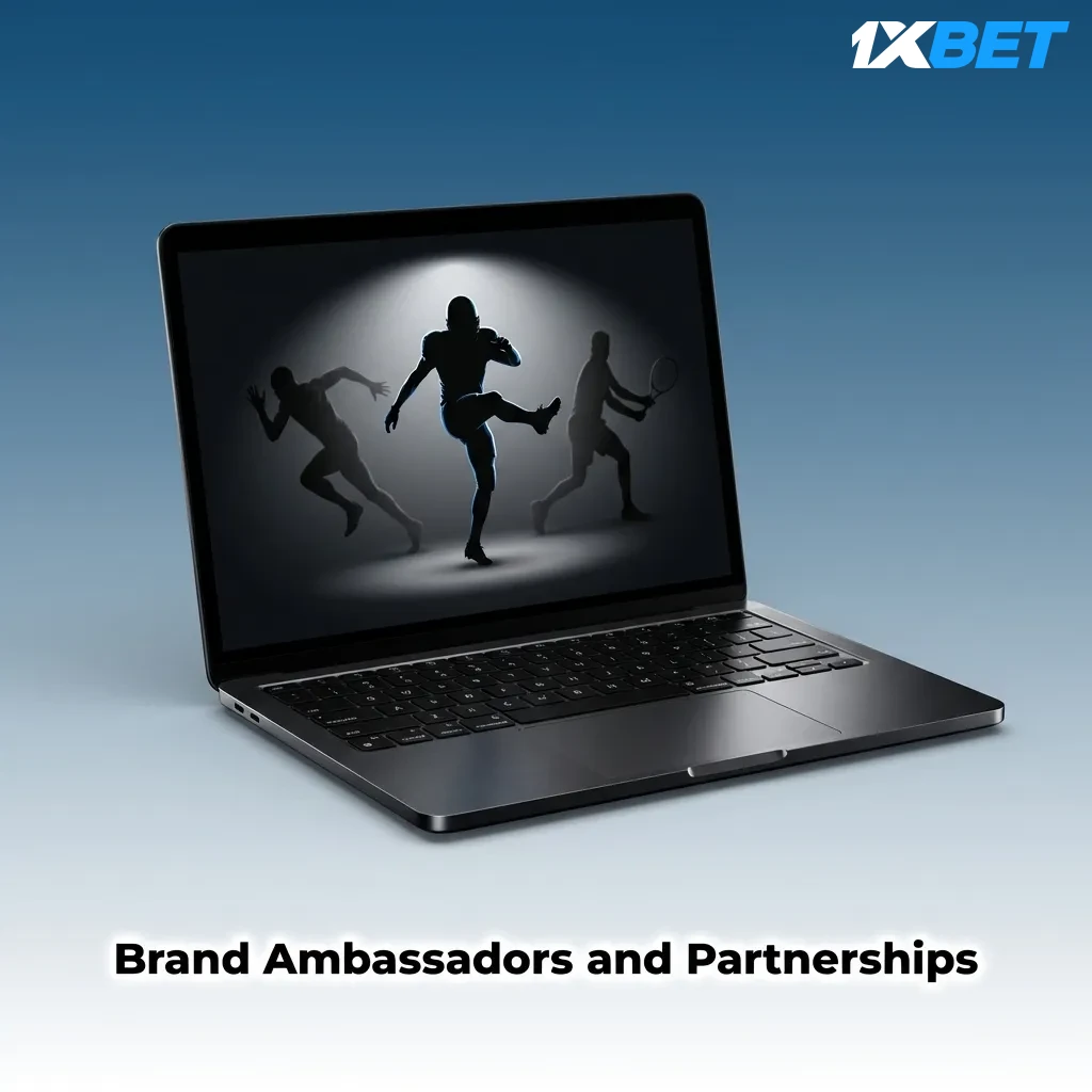 Sports partnership illustration showing cricket, football, and esports sponsorships connecting fans with major leagues.