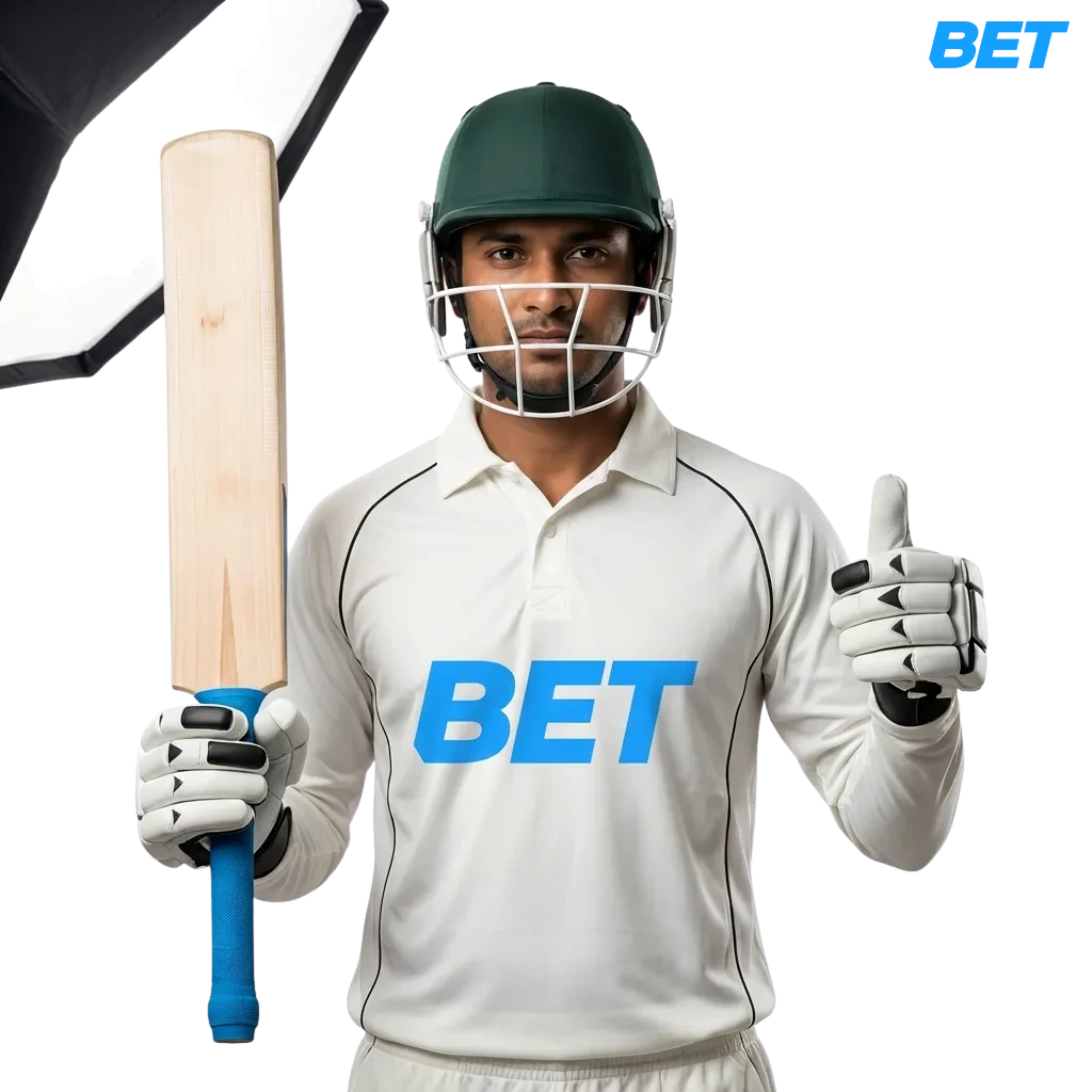 1xbet cricket betting interface showing live odds, match statistics, and betting markets for Bangladesh users