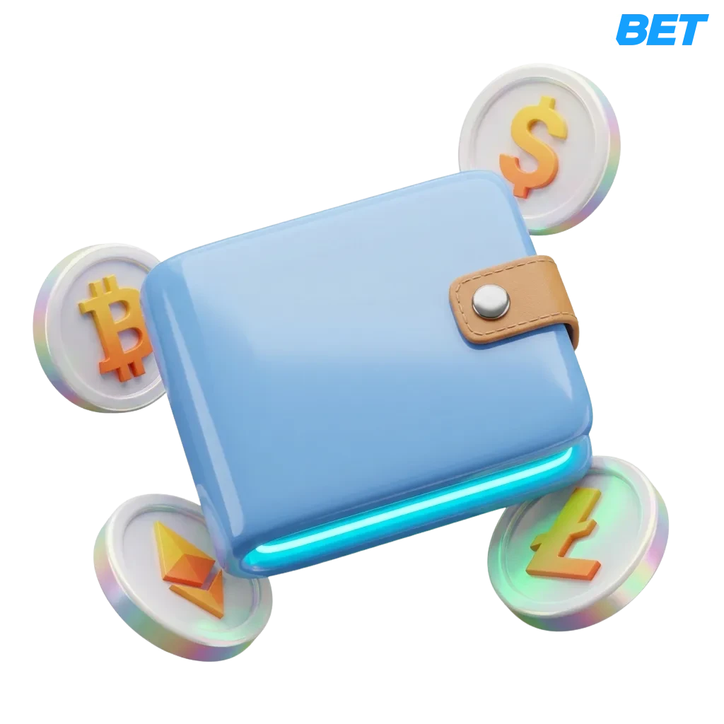 Multiple payment methods including UPI, cards, and crypto for fast, secure deposits starting at ₹300 with instant processing.