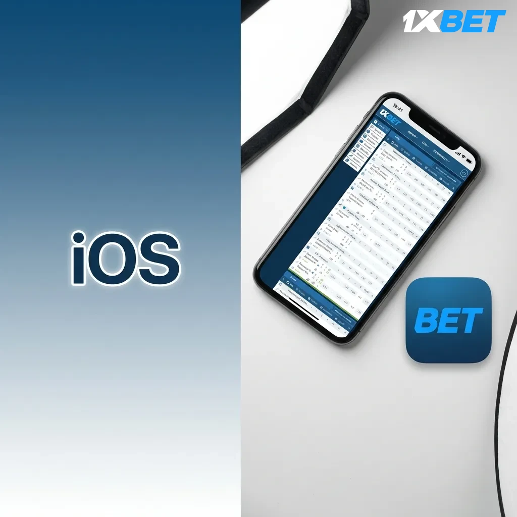 1xbet iOS app download guide showing App Store installation steps for iPhone and iPad devices