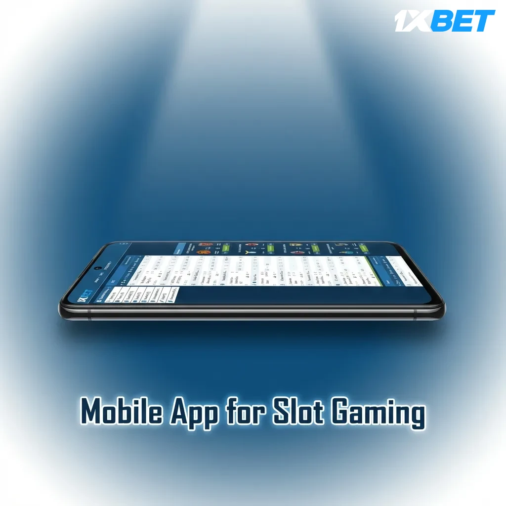 Mobile casino app interface showing slot game library and navigation on smartphone screen