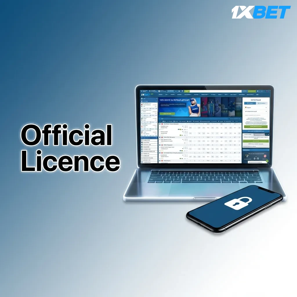 1xbet Curaçao eGaming licence certificate showing regulatory compliance and player protection since 2007