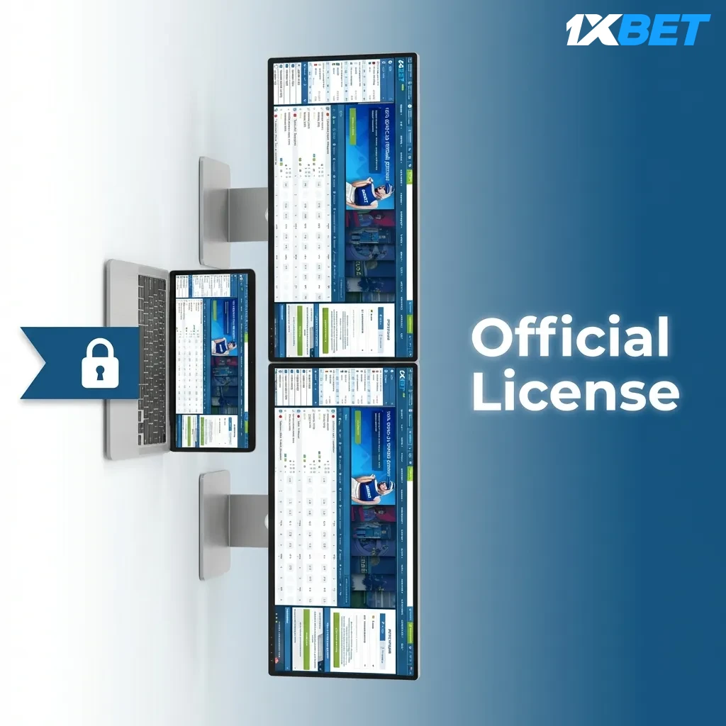 1xbet Curaçao eGaming license #1668/JAZ certificate ensuring regulated, fair, and secure betting operations