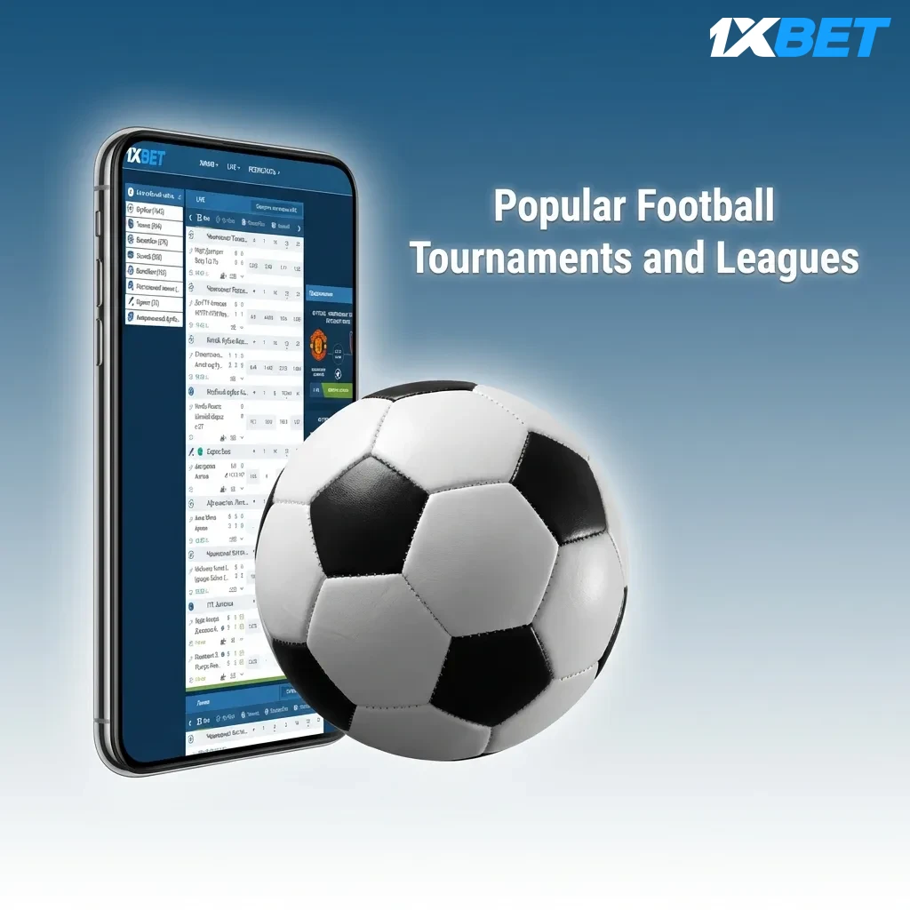 Football fans watching major leagues including World Cup, Champions League, and Premier League matches on screen