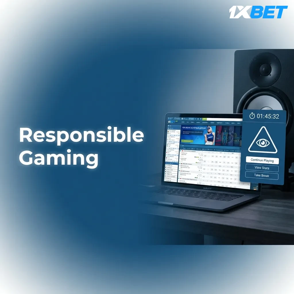 Responsible gaming principles including setting limits, taking breaks, and seeking help when needed