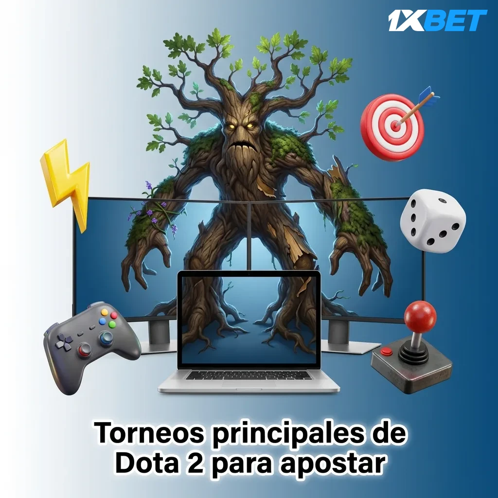 Major Dota 2 tournaments including The International, ESL One, and PGL Championships with trophy and team logos