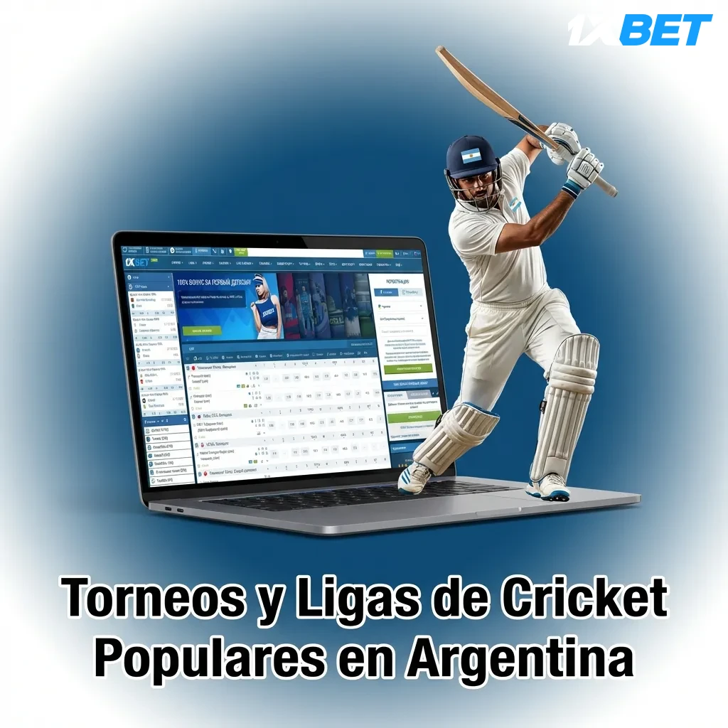 Cricket betting interface showing major tournaments including ICC World Cup, T20, IPL, and The Ashes competitions