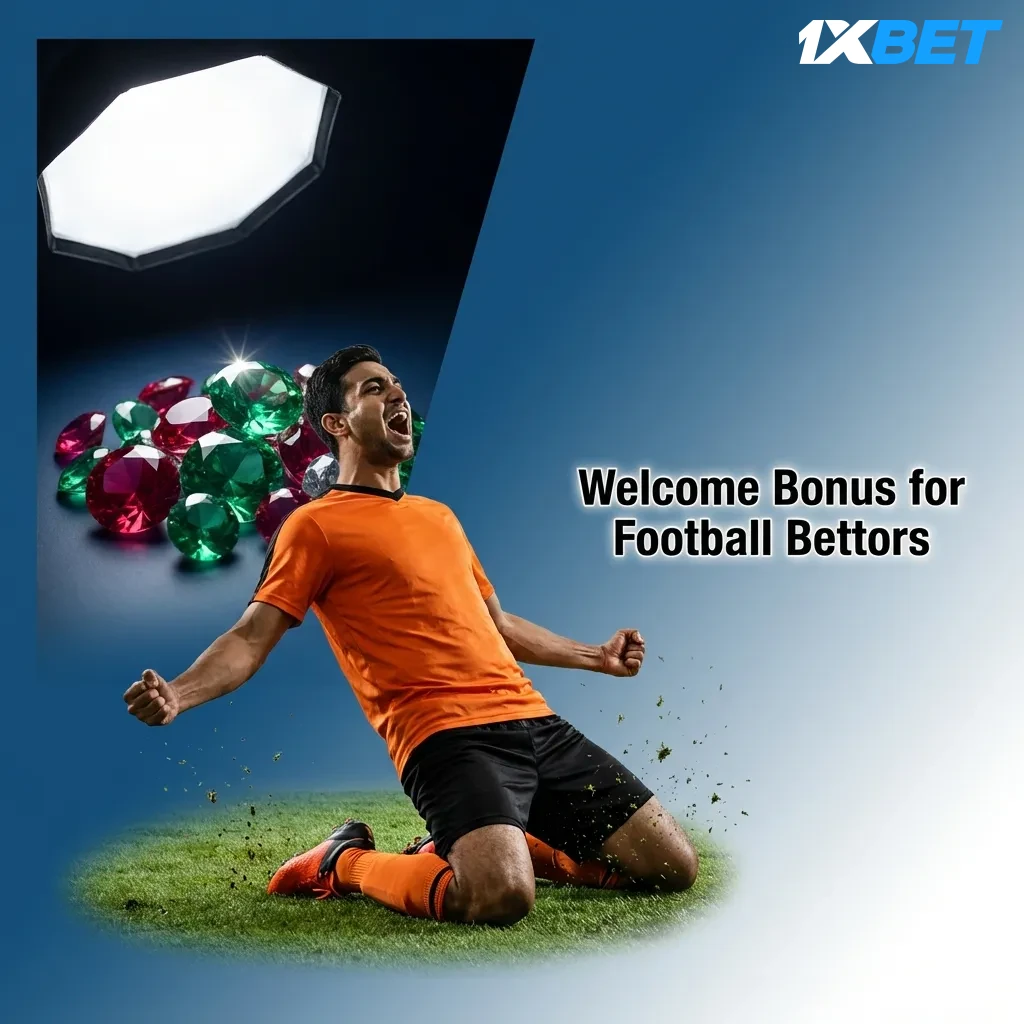 Football betting welcome bonus: 100% first deposit match up to 12,000 BDT for new users in Bangladesh