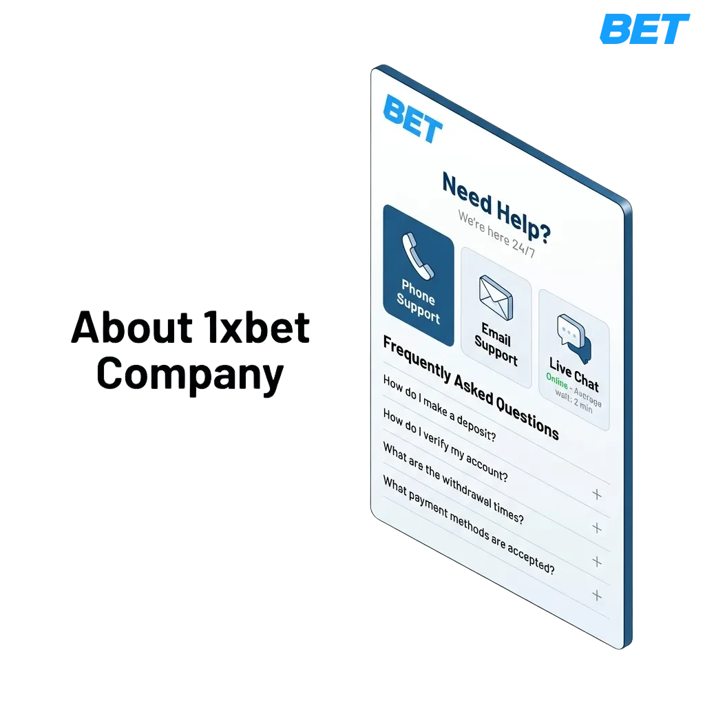 1xbet logo and interface showing sports betting options, casino games, and mobile app on various devices