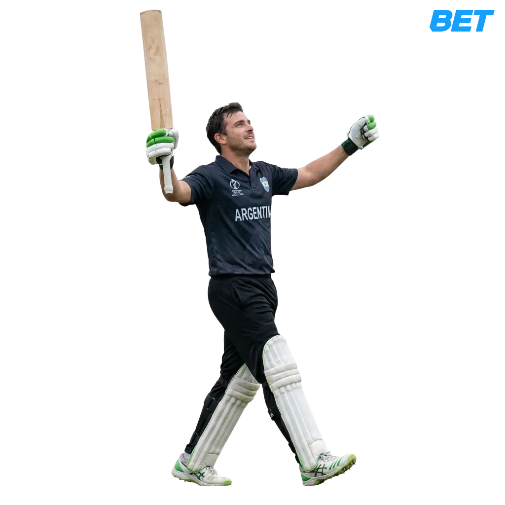 Apuestas de cricket en 1xbet Argentina con bonos, cuotas competitivas y transmisiones en vivo de torneos internacionales