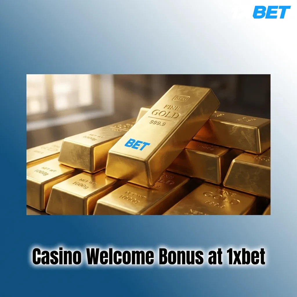 1xbet casino welcome bonus offer showing 100% match up to 12,000 BDT for new players in Bangladesh