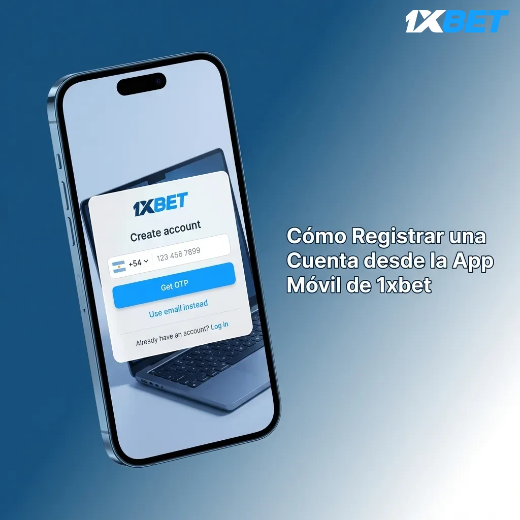 Quick mobile registration guide for 1xbet app showing step-by-step account creation process in under two minutes