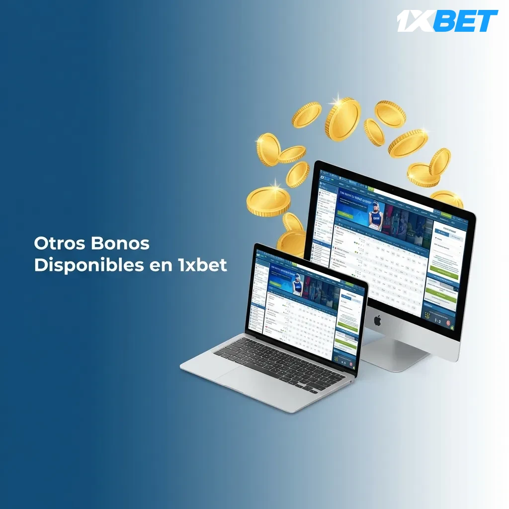 1xbet promotional bonuses including weekly reload, sports cashback, live casino offers, and special event promotions