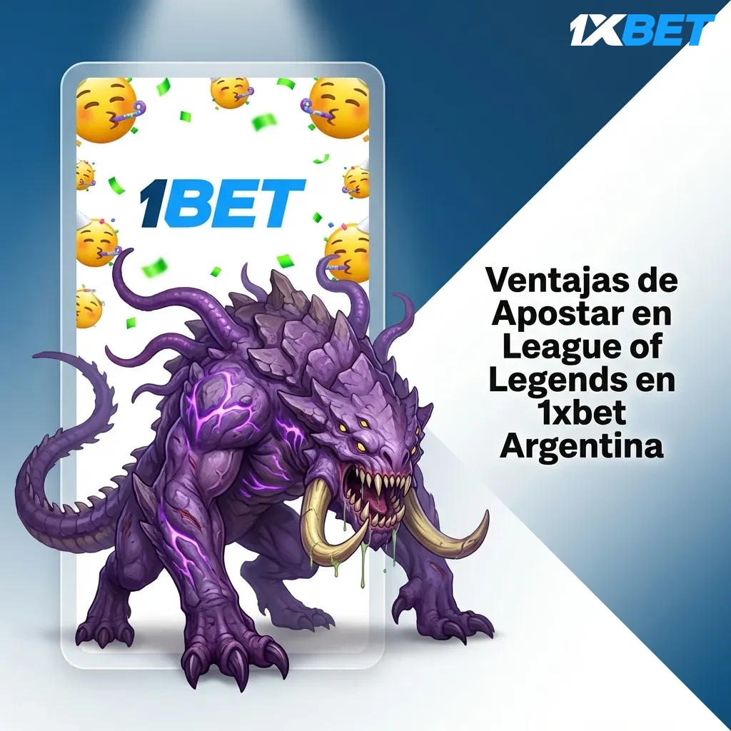 1xbet Argentina esports betting interface showing League of Legends wagering options and payment methods