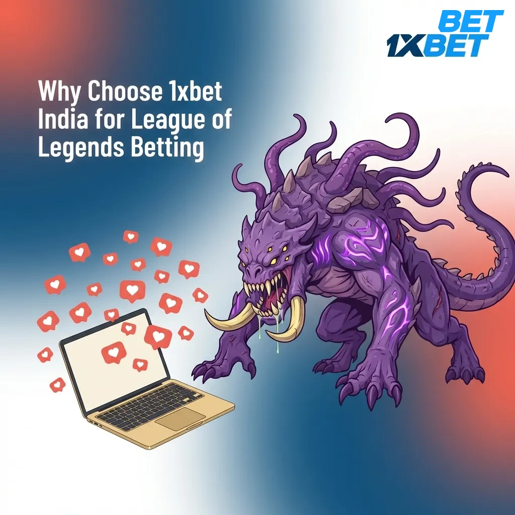 1xbet India esports betting platform interface showing League of Legends wagering options and payment methods