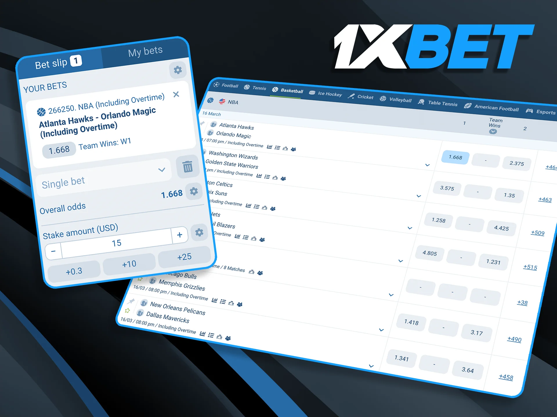 Follow our simple guide to navigating the 1xBet interface, selecting your league, and placing your first point spread or moneyline wager.