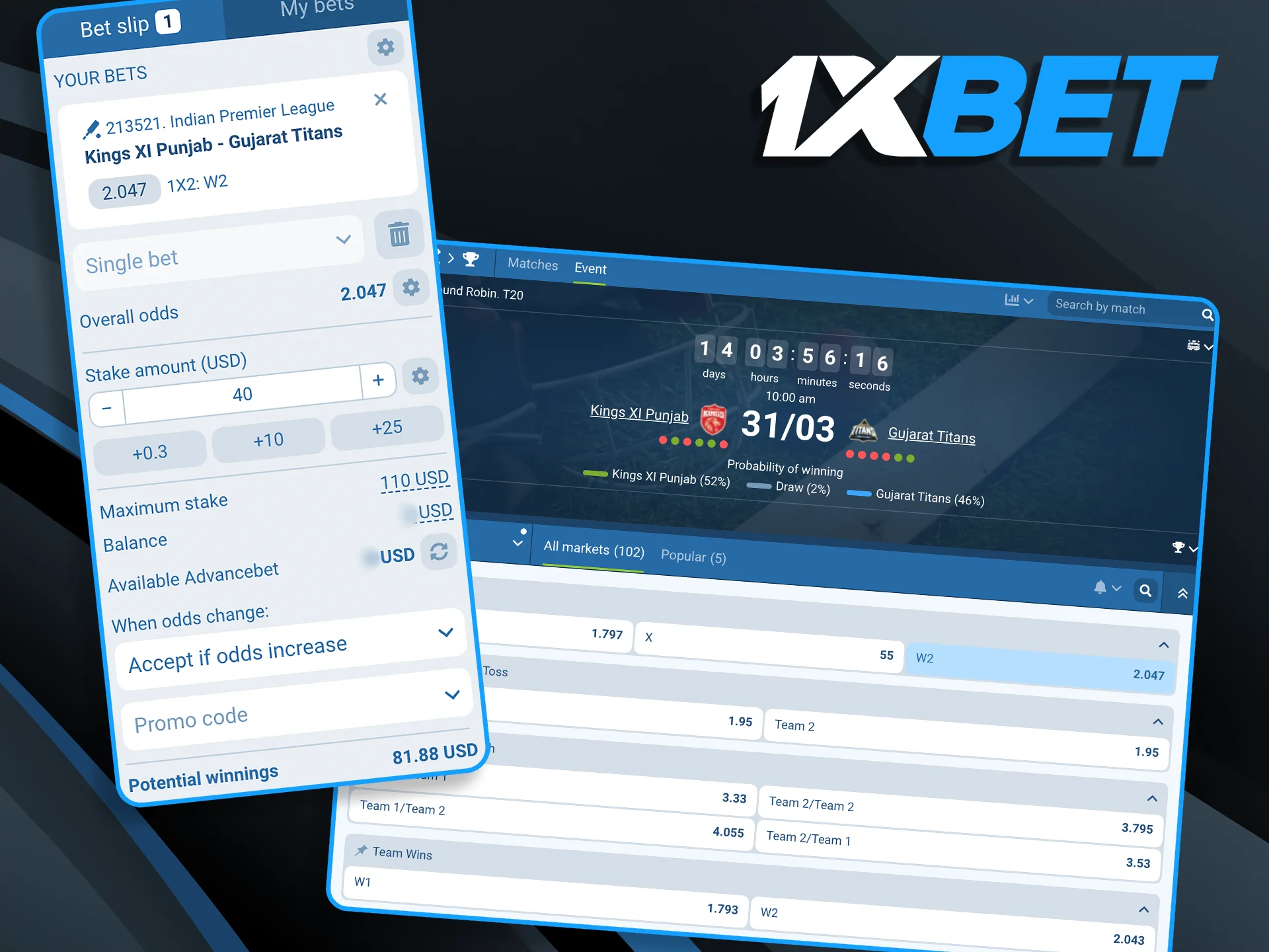A beginner’s guide to navigating the 1xBet multi-currency platform and placing bets on international cricket fixtures.