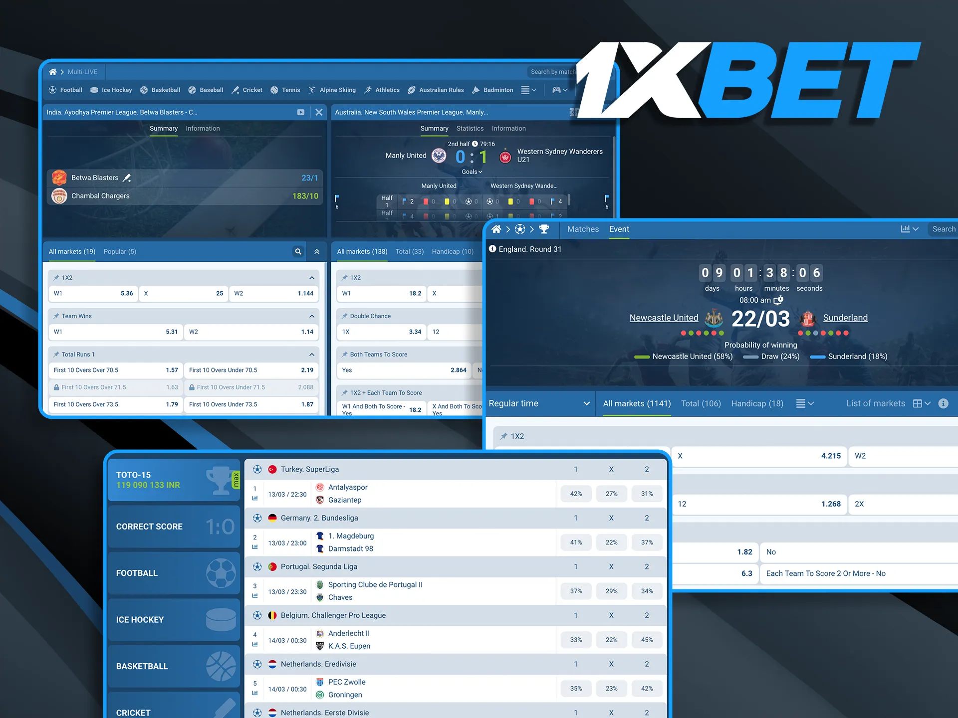 Explore the most trending betting categories in India, from IPL cricket to the latest live dealer shows.