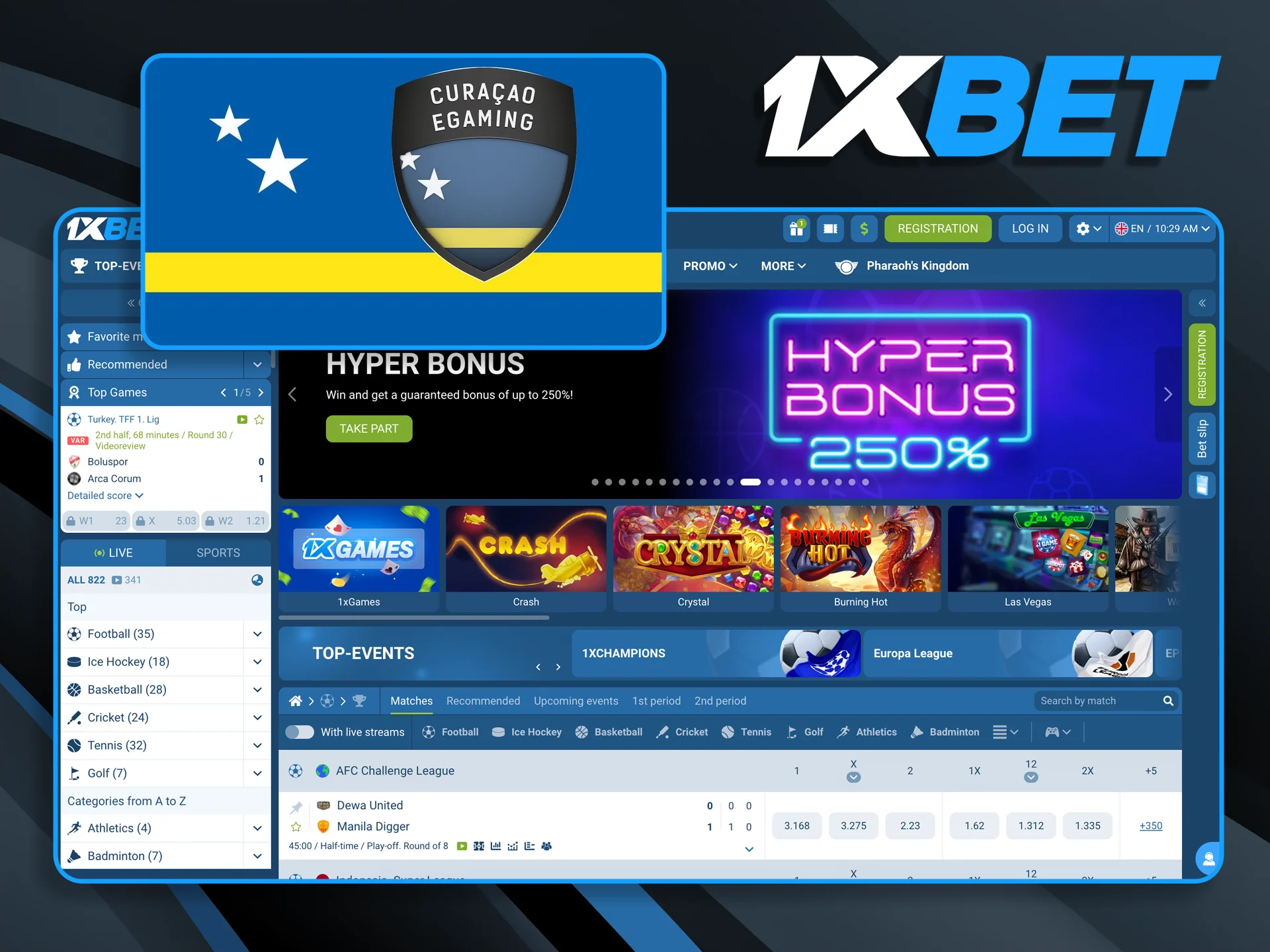 Bet with peace of mind knowing that 1xBet operates under an international license, ensuring fair play and regulatory compliance.