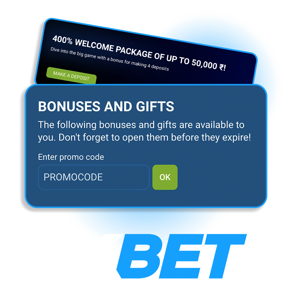 Unlock exclusive Indian rewards and boosted cricket betting odds by using a valid 1xBet India promo code during registration.