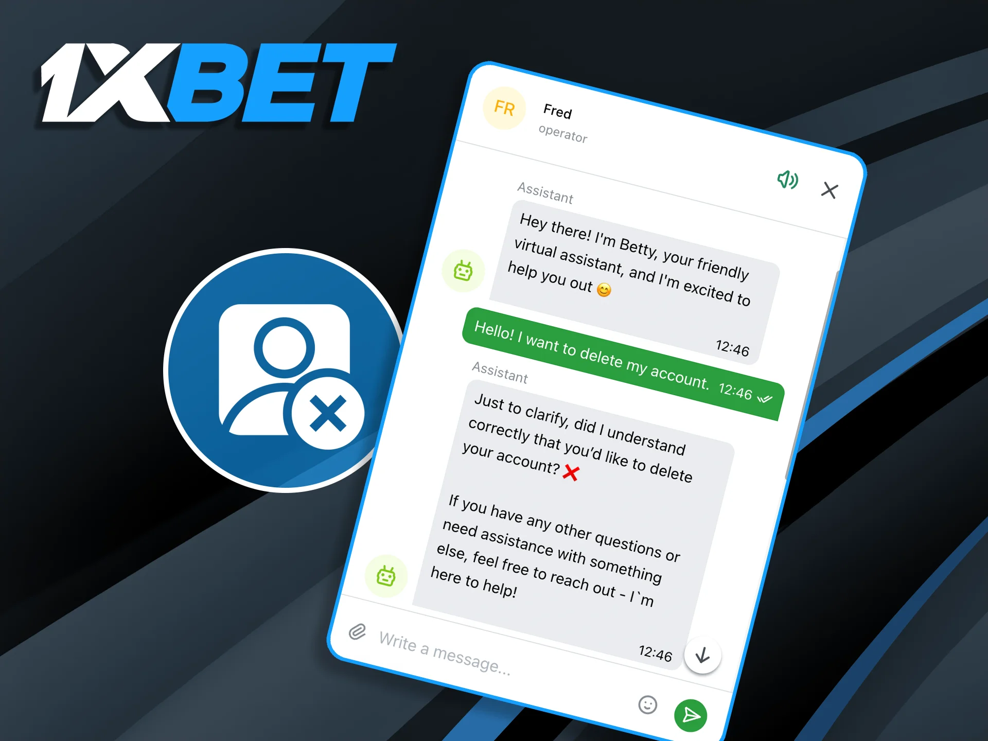 Follow the 1xBet India responsible gaming guidelines to request a temporary break or permanent account closure.