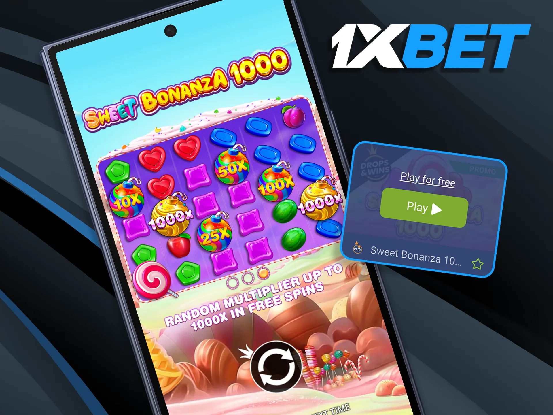 Enjoy smooth, lag-free slot performance and high-definition graphics optimized specifically for mobile devices on 1xBet.
