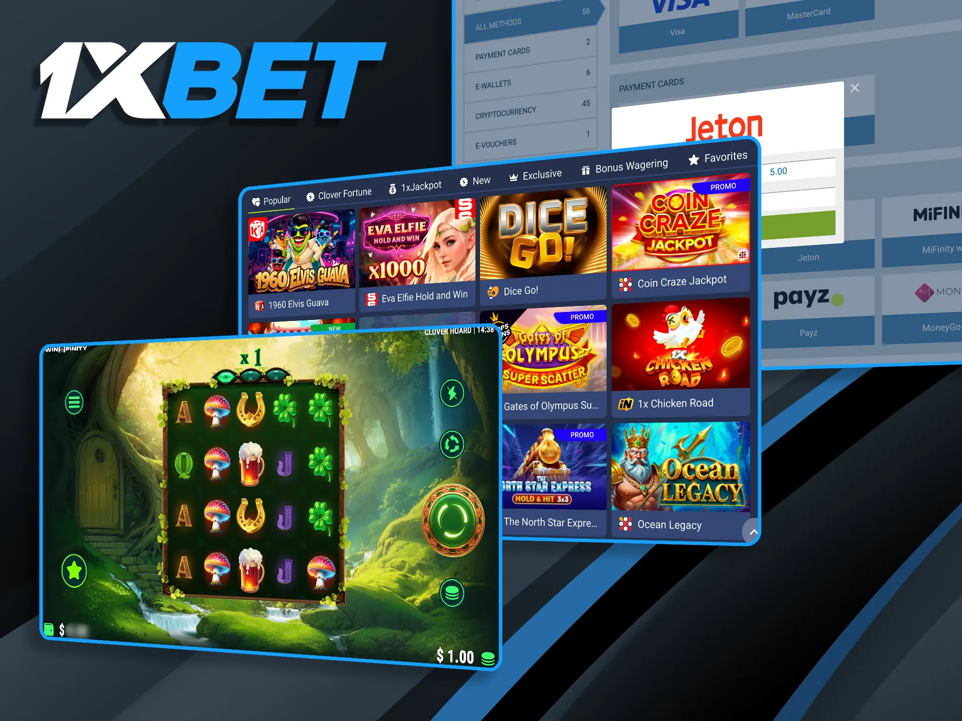 Follow our simple guide to creating your account, choosing your currency, and entering the vibrant world of 1xBet gaming.